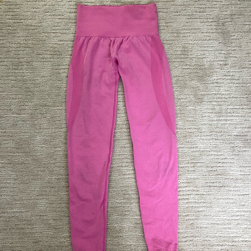 NVGTN bubblegum pink leggings xs